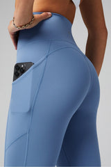 oasis pureluxe high-waisted pocketed kick flare