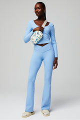 oasis rib hw crossover kick flare