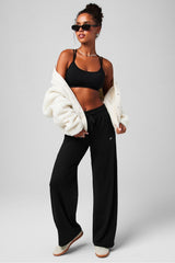cloud jersey wide leg pant