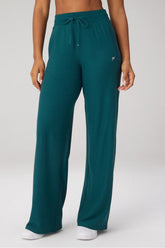 cloud jersey wide leg pant
