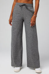 cloud jersey wide leg pant