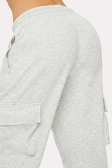 cozy fleece everyday cargo jogger