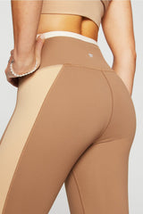define powerhold® high-waisted color-blocked flare pant