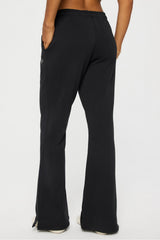 year round terry flare pant