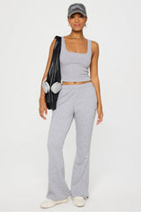 year round terry flare pant