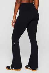 sleek seamless high-waisted flare pant