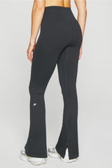 sleek seamless high-waisted flare pant