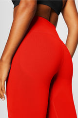 sleek seamless high-waisted flare pant