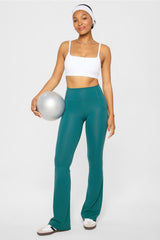 oasis pureluxe high-waisted pocketed kick flare