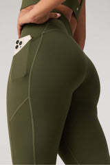 oasis pureluxe high-waisted pocketed kick flare