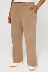 year round terry wide leg sweatpant