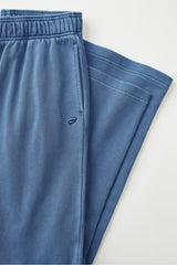 year round terry wide leg pant