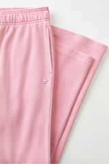 year round terry wide leg pant