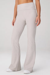 cloud jersey foldover flare