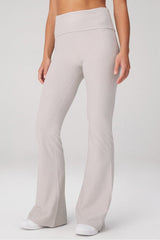 cloud jersey foldover flare