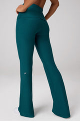 cloud jersey foldover flare