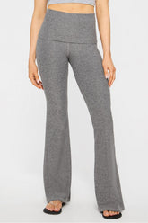 cloud jersey foldover flare