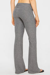 cloud jersey foldover flare