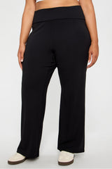 pureluxe foldover straight leg pant