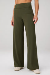 pureluxe foldover straight leg pant
