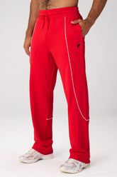 the year round terry straight leg pant