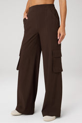 downtown wide leg cargo pant