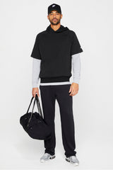 the year round terry short sleeve hoodie