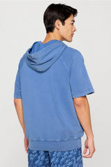 the year round terry short sleeve hoodie
