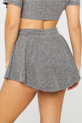 cloud jersey flounce skirt