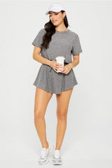 cloud jersey flounce skirt