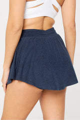 cloud jersey flounce skirt