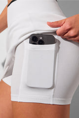 seamless flounce skirt