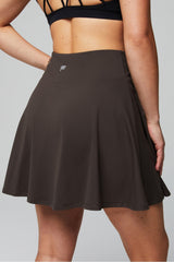 crossover flounce skirt classic mini