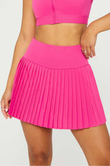 hot shot pleated skirt classic mini