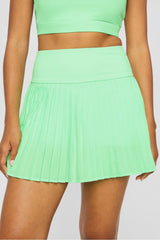 hot shot pleated skirt classic mini
