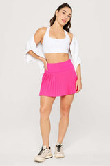 hot shot pleated skirt ultra mini