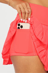 hot shot pleated skirt ultra mini