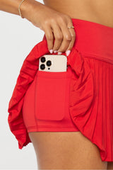 hot shot pleated skirt ultra mini