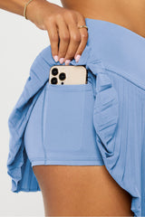 hot shot pleated skirt ultra mini