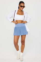 hot shot pleated skirt ultra mini
