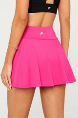 crossover flounce skirt ultra mini