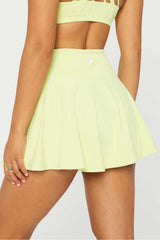 crossover flounce skirt ultra mini