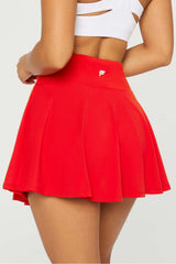 crossover flounce skirt ultra mini