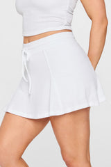 breezy knit flouncy skort