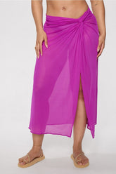 sheer mesh sarong