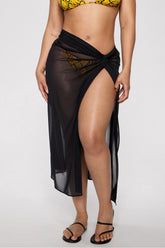 sheer mesh sarong