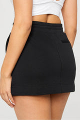 year round terry mini skirt