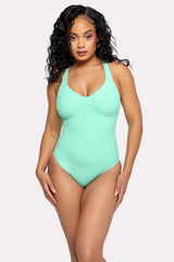 shaping swim demi one piece
