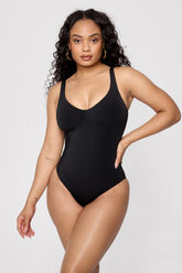 shaping swim demi one piece