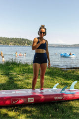 oasis pureluxe high-waisted 2" short